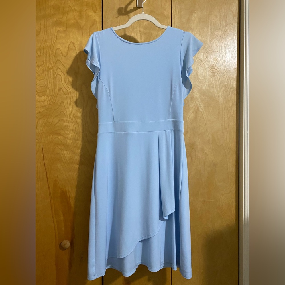 Blue dress